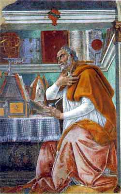 Saint Augustine chaplet information