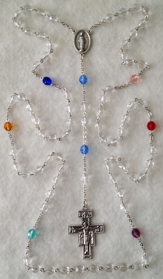 The Prayer for the Franciscan Crown Rosary, how to pray this rosary chaplet