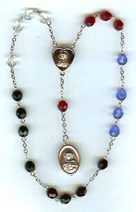 The Prayer for the Two Hearts, how to pray this chaplet